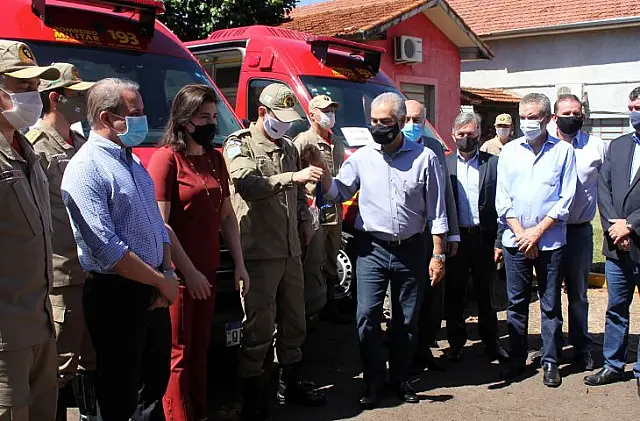 Corpo de Bombeiros do MS contará com reforço de mais sete viaturas