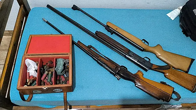 Polícia encontra armas e munições em fazenda de Nova Andradina