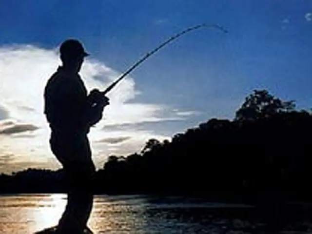 Pescando nos rios pantaneiros