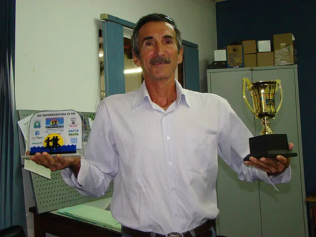 Com 61 anos, aquidauanense prova que não há idade para praticar corrida