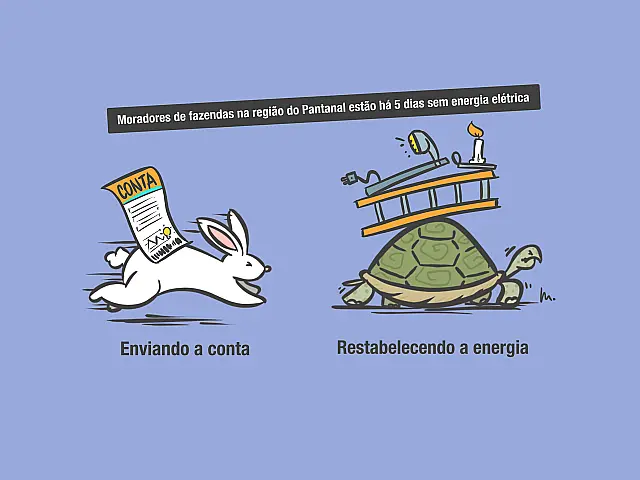 No escuro
