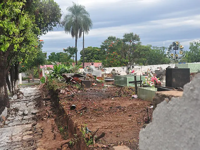 Temporal provoca estragos em vários pontos de Aquidauana