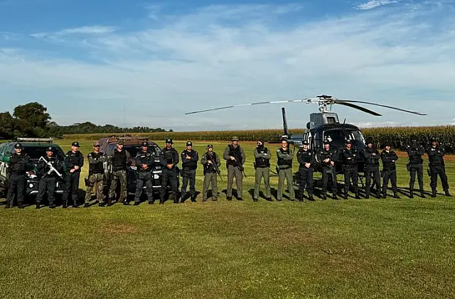 PM divulga resultados da Operação Falcão em áreas rurais de MS