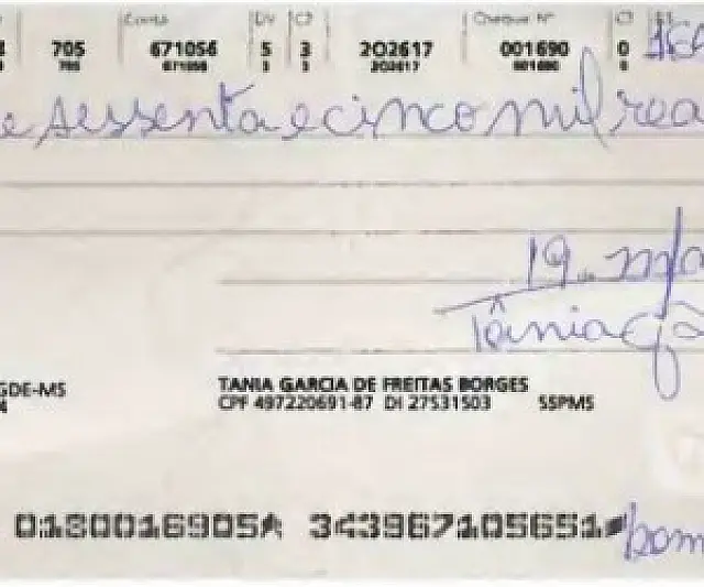 Cheque da desembargadora Tânia Borges é encontrado em investigação do Gaeco