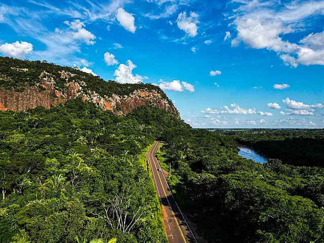 Trecho da Estrada Parque Piraputanga será parcialmente interditado para obras