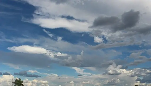 Quarta-feira nublada com pancadas de chuva e trovoadas isoladas em Aquidauana e Anastácio