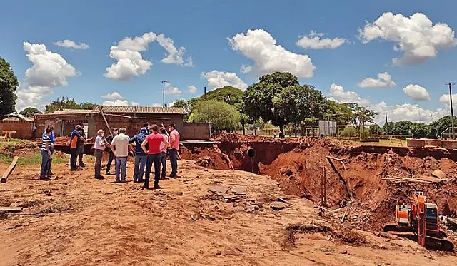 Situação de emergência, Governo auxilia na recuperação de áreas afetadas de Nova Andradina