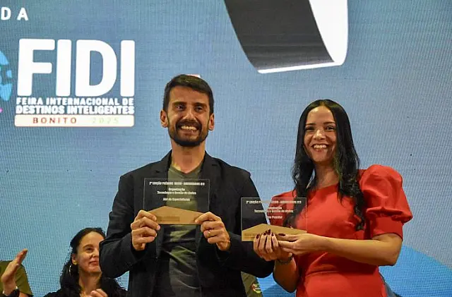 MS brilha na FIDI 2025 e conquista três prêmios de turismo inteligente