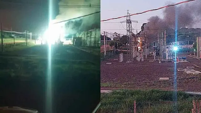 Explosão em subestação de Coxim deixa moradores sem energia elétrica