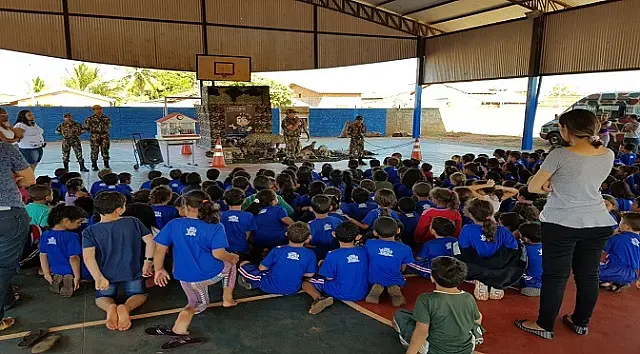 Projeto Florestinha realiza Educação Ambiental para 16.262 alunos em 42 escolas de 14 municípios em 2018