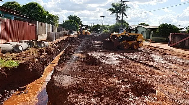 Nova Andradina vai receber R$ 1,8 milhão em pavimentação e drenagem