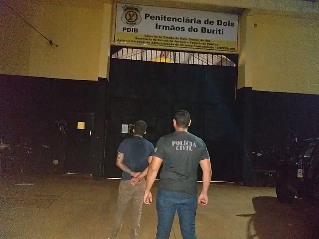 Foragido da Justiça é preso em Dois Irmãos do Buriti