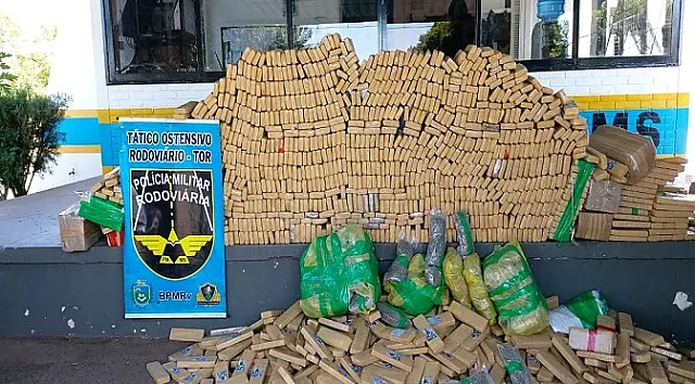Crime organizado leva prejuízo de R$ 40 milhões com apreensões de drogas no Estado