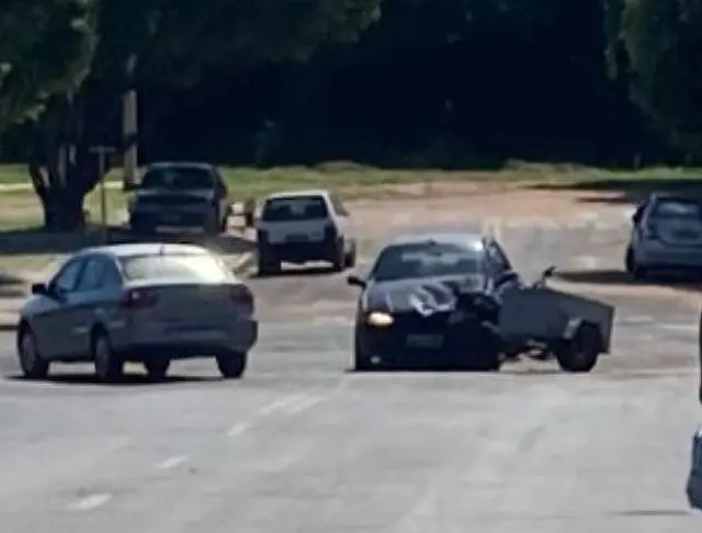 Acidente entre carro e moto de entrega é registrado em Anastácio