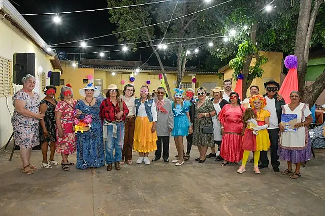 Centro de Convivência do Idoso realiza 1ª Festa a Fantasia em Aquidauana