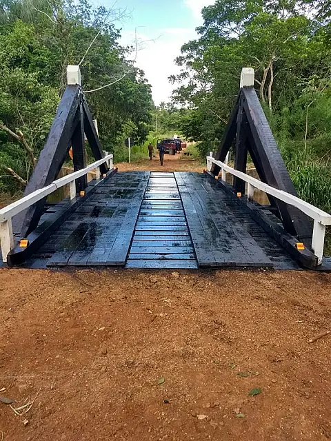 Prefeitura de Aquidauana entrega reforma de pontes na zona rural