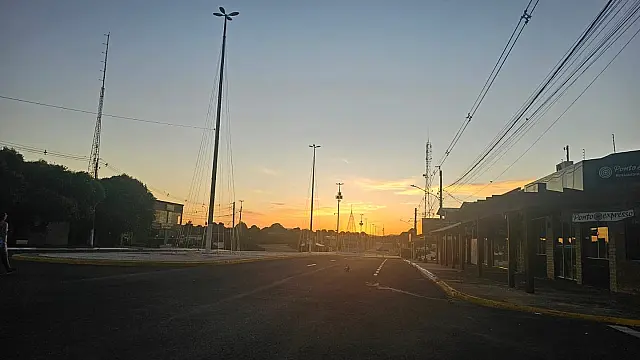 Terça-feira será de calor com máxima de 34ºC em Aquidauana e região