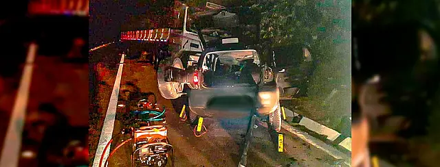 Acidente entre carro e carreta mata jovem de 23 anos na BR-262