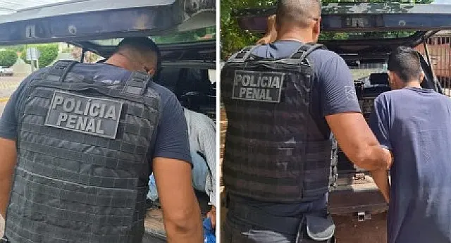 Polícia Penal prende dois foragidos em Corumbá