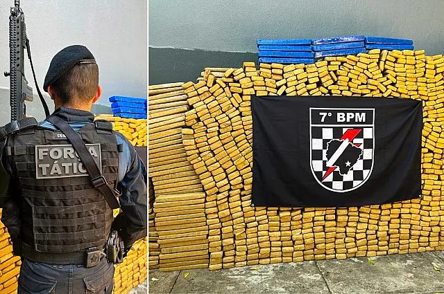PM de Aquidauana realiza apreensão de mais de uma tonelada de drogas