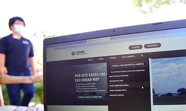 Mais de 2 mil alunos no estado receberam capacitação à distância do Senar-MS