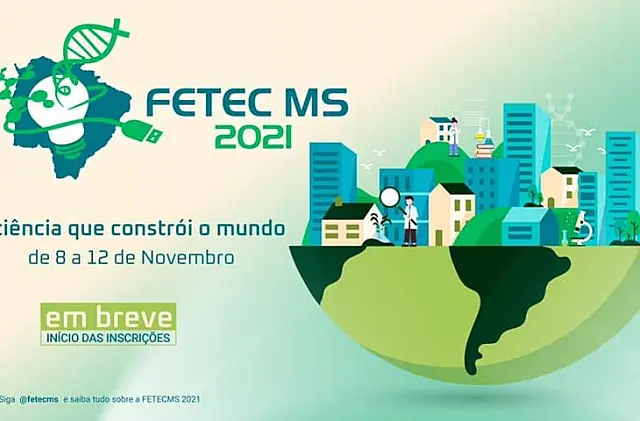 De forma 100% virtual e gratuita, FETECMS acontece em novembro