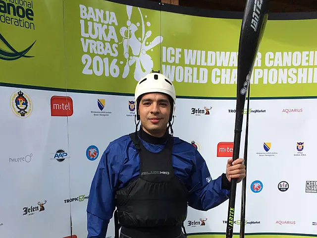 Aquidauanense se destaca como melhor brasileiro no Mundial de Canoagem Descida