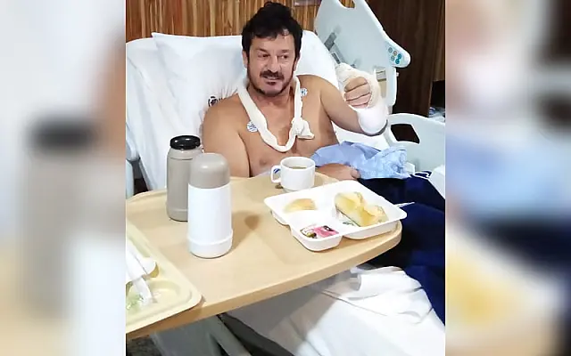 Piloto de asa delta campo-grandense é atacado por jumento após pouso em pasto