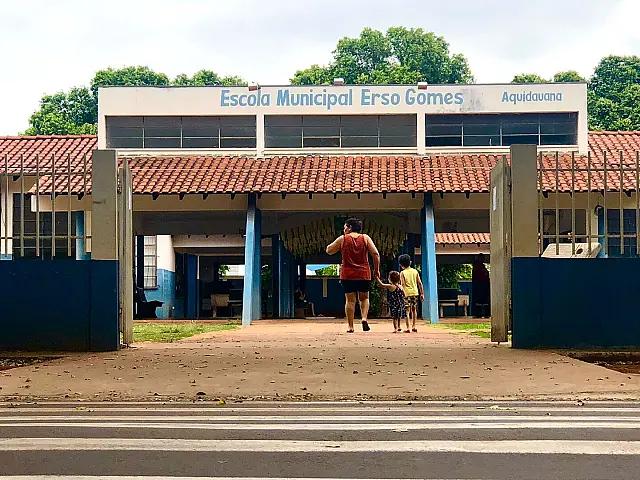 Escola municipal de Aquidauana tem fiação elétrica furtada durante a madrugada