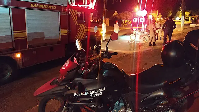Motociclista é preso após se envolver em acidente