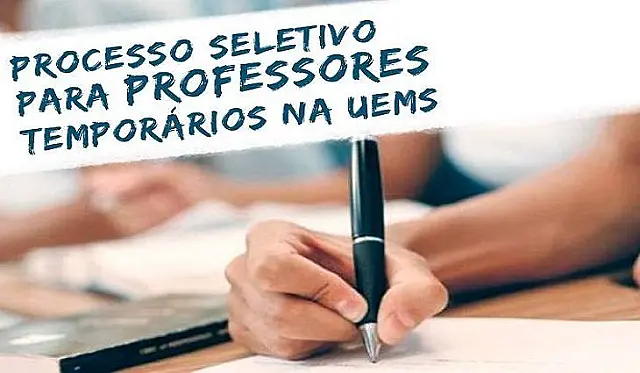 Termina neste domingo seleção de professores temporários da Uems