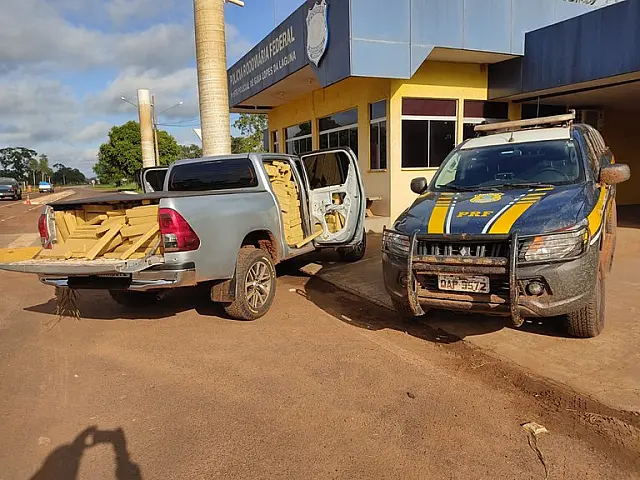 Caminhonete abarrotada de maconha é apreendida pela PRF