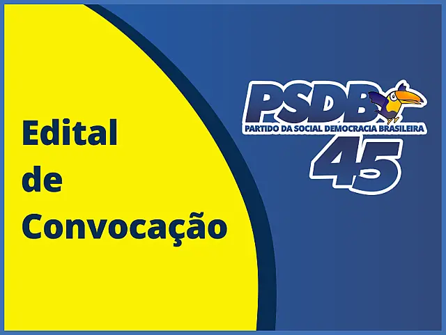 Edital de Convocação - Diretório Municipal do PSDB de Aquidauana