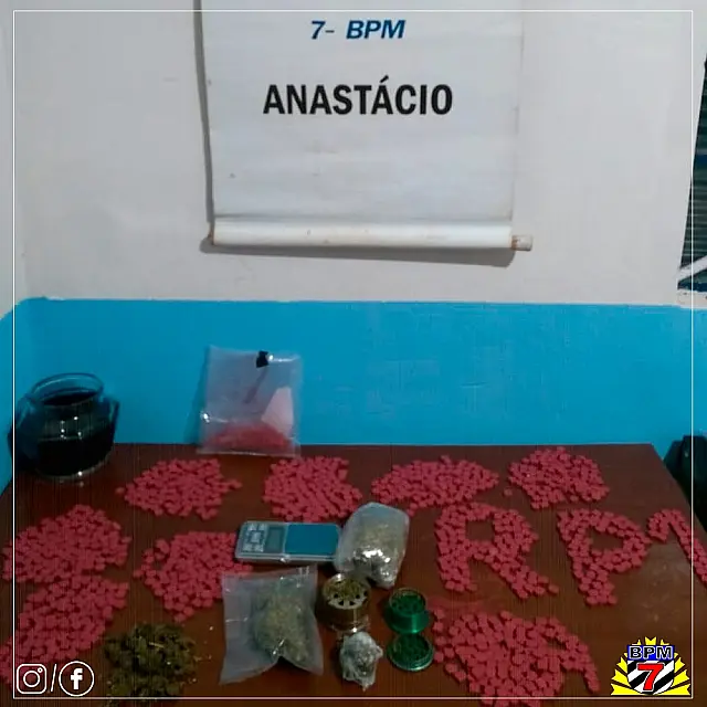 Traficante é preso com mais de mil comprimidos de ecstasy