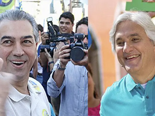 De olho nos indecisos, Reinaldo e Delcídio se enfrentam em último debate