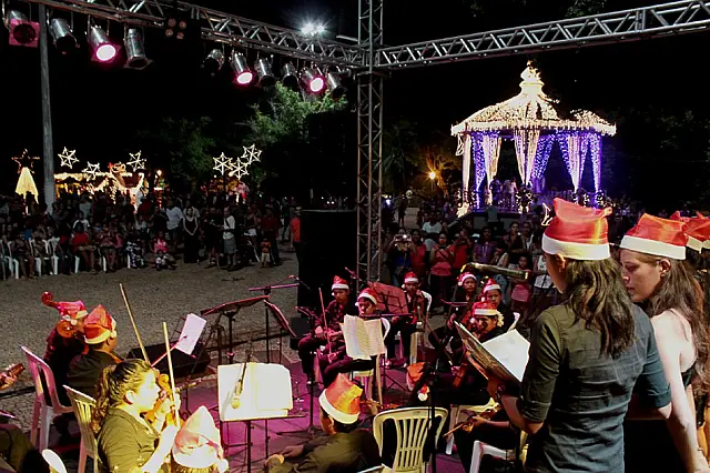 Jardim das Luzes de Natal será inaugurado na quinta-feira, em Corumbá