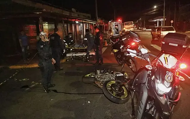 Colisão entre motocicletas mata homem de 43 anos