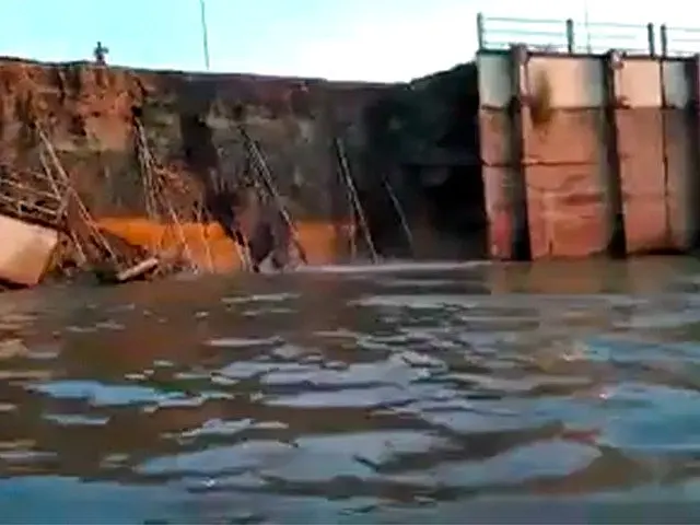 Desmoronamento de barragem avança e obra é discutida