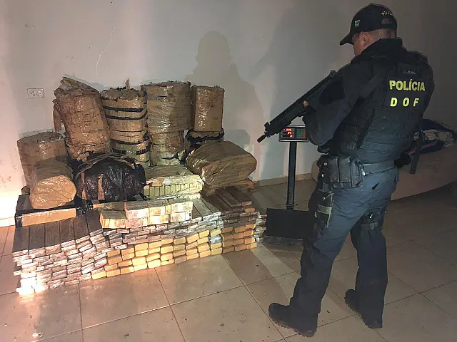 DOF bate recorde de apreensões de drogas em MS em 2020