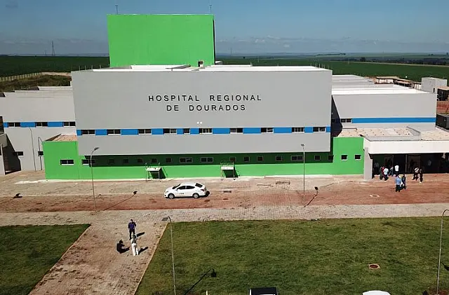 Obras do Hospital Regional e do Centro de Diagnósticos avançam em Dourados