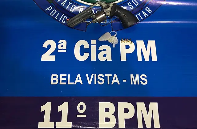 Inconsequente, homem começa a disparar tiros em bar e PM o prende