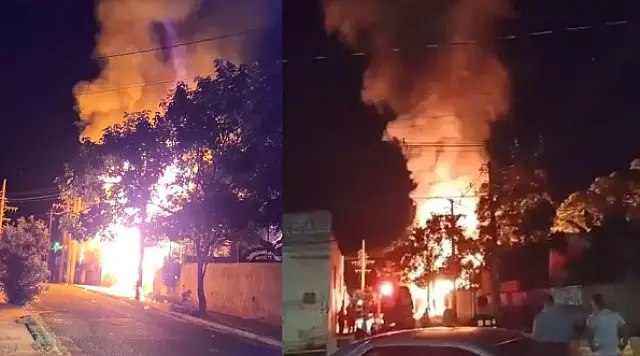 Incêndio atinge rede elétrica e deixa bairros de Campo Grande sem energia