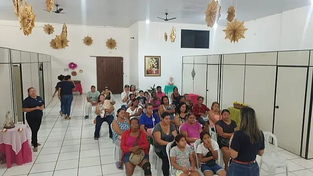 CRAS realiza reunião com famílias no bairro Nova Aquidauana