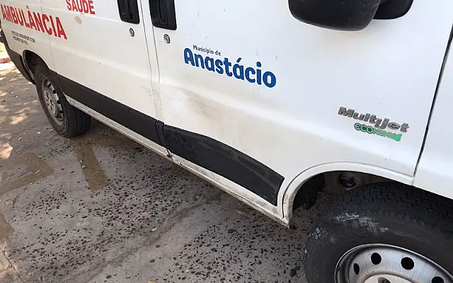 Autor que furtou ambulância em Anastácio é preso