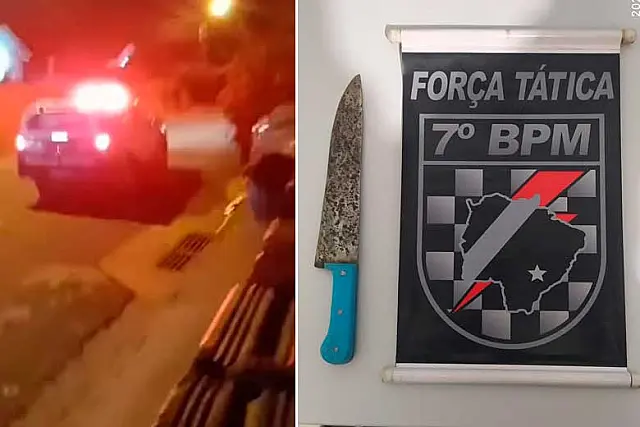 Adolescentes são esfaqueados em frente à conveniência