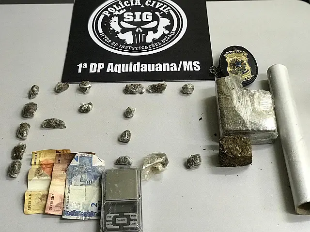 Traficante do Nova Aquidauana distribuía drogas a bordo de cadeira de rodas