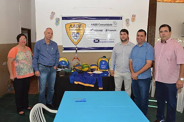 Prefeitura de Aquidauana assina convênio com projeto AABB Comunidade