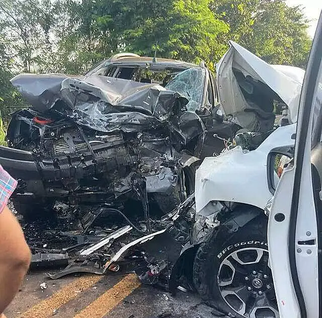 Sete vítimas de acidente na BR-060 estão internadas na Santa Casa de Campo Grande
