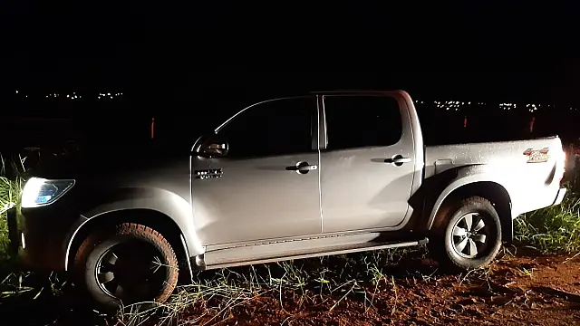 Polícia Militar recupera caminhonete levada durante sequestro