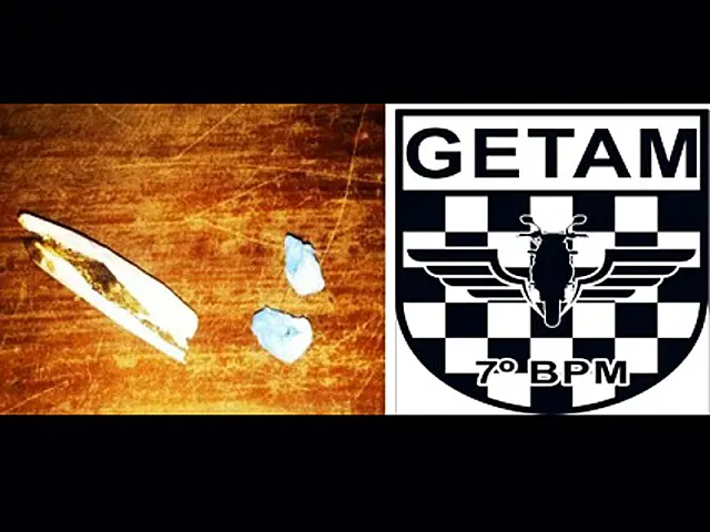 Getam prende usuário de drogas na Vila Maior